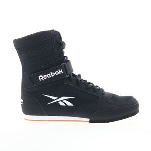 Reebok Mens Boxing HI Black Shoes (NWT)